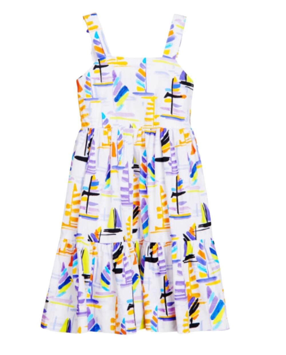 NWT! Tanya Taylor Mini Gia Sailboat Dress - Size Medium (8-9 Years)